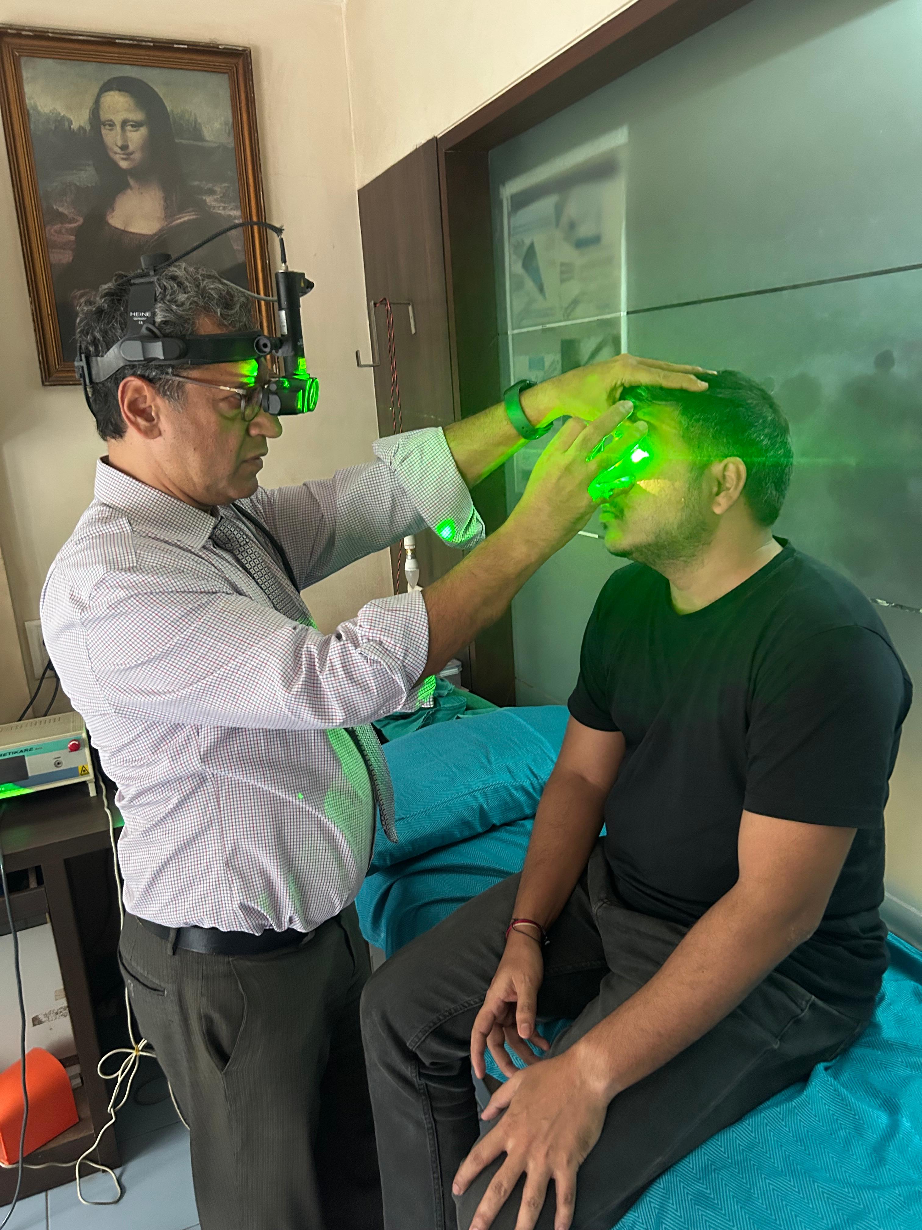 Retinal Laser Procedure